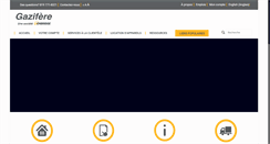 Desktop Screenshot of gazifere.com