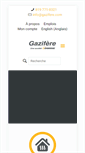 Mobile Screenshot of gazifere.com